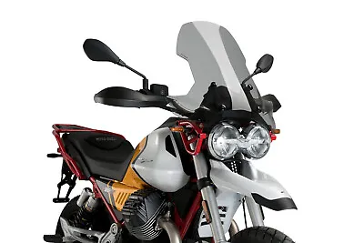 Puig Cupolino Touring Moto Guzzi V85 Tt Travel 850 21-23 Fume Chiaro • $158.24