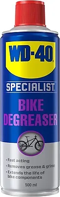 £7.90 • Buy WD-40 Bike Chains And Gears Degreaser 500mL Spray Foam Citrus Scent