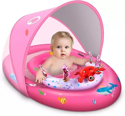 Laycol Baby Swimming Float Inflatable BabyPool Float Ring. • £13.99