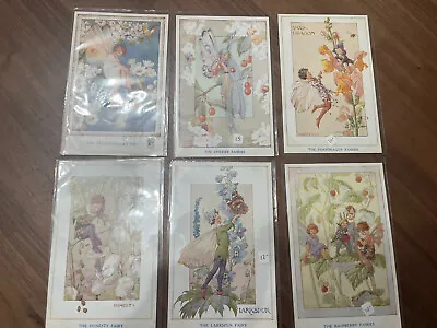 The Fairies In Our Garden Postcards Margaret Tarrant Lot Of 6 Larkspur Cherry • $65