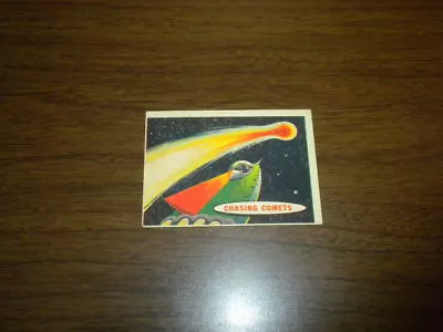 SPACE CARDS #65 Topps 1957 T.C.G.  BLUE BACK Trading Card • $4.99