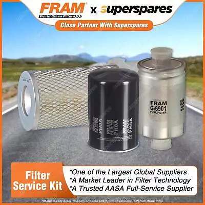 Fram Filter Service Kit Oil Air Fuel For Ford Falcon Outback Ute Van XG • $62.95