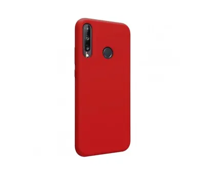 Cover Case Silicone Suave Colour Red For Huawei P40 Lite E/Honour 9C • £17.90