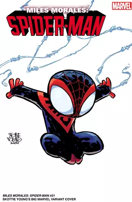 Miles Morales: Spider-man #21 Skottie Young's Big Marvel Var (presale 6/12/24) • $3.19