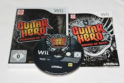 £27.05 • Buy Nintendo Wii Game   Guitar Hero Warriors Of Rock   Boxed + Instructions