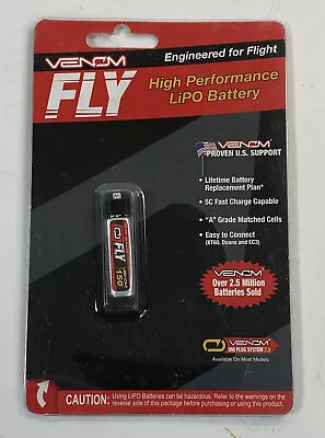 Venom Fly 30C 1S 150mAh 3.7V LiPo Battery W/ E-Flite MCX Plug • $9.97