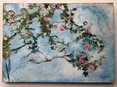 Claude Monet (Handmade) Oil Painting On Canvas Signed & Stamped • $880