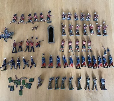 British Vintage Lead Toy Soldiers Job Lot For Spares Or Repair. • £4.99
