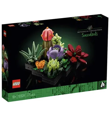 LEGO Creator Expert Botanical Collection Succulents 10309 BRAND NEW SEALED • $71