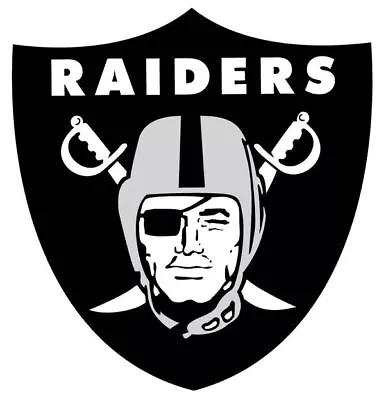 Las Vegas Raiders Logo - Die Cut Laminated Vinyl Sticker/Decal - NFL • $3.75