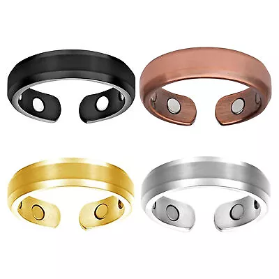 Magnet Ring Lymphatic Therapeutic Sleeping Finger Ring Magnet Lymphatic Adjust • $7.47