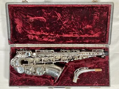 Vintage Selmer Markvi Alto Sax Saxophone David Sanborn Serial Siver Plated Mark6 • $6474.04