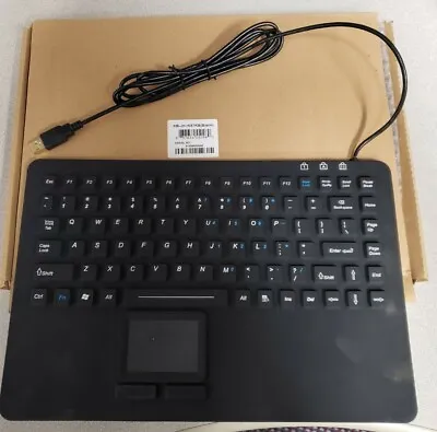 Silicone Industrial Waterproof Medical USB Keyboard With Touchpad KB-JH-IN87KB • $59.99