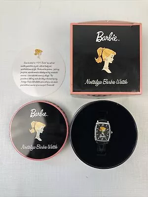 2002 Barbie Nostalgic Watch Avon New In Box W/ Collectors Tin NIB • $36.74