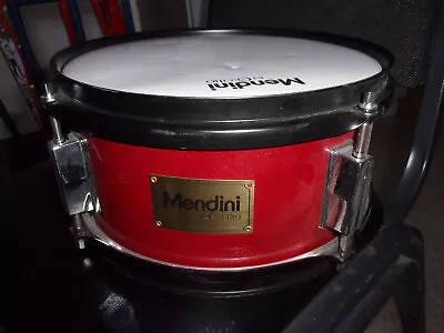 Mendini Cecilio 10  X 5  Picolo Snare Drum Sparkle Red Youth / Pocket Drum Set • $39.99