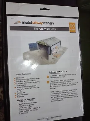 £10 • Buy 00 Gauge Modelrailway Scenery - The Old Workshop