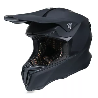 Dual Sport Off Road Street Motocross Helmet Dirt Bike Downhill Extreme ATV BK • $80