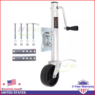 1000lbs Heavy Duty Boat Trailer Jack Marine Swivel Mount Marine W/ Wheel • $55.99