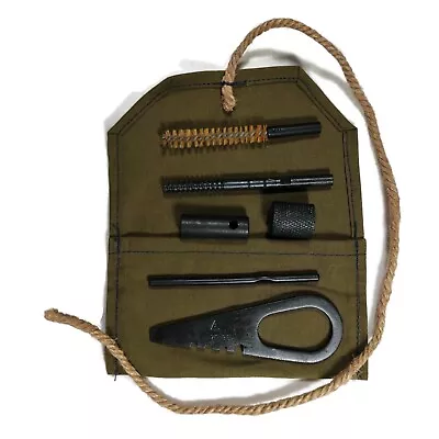 Orgnl Soviet Mosin Nagant Rifle Cleaning Kit 6 Tools Accessories Set Canvas Bag • $29.99