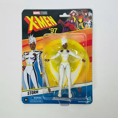 CARD DAMAGE- Marvel Legends Hasbro Retro X-Men '97 Storm 6  Action Figure Wave 1 • $21.95