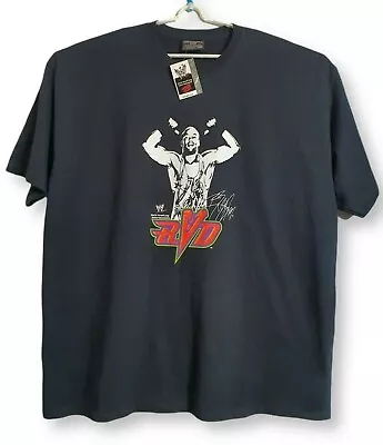 Vintage RVD Rob Van Dam WWE T Shirt Dead Stock (XXL) WWF ECW Rare New Old Stock • £222.24