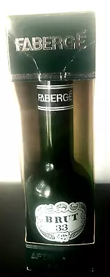 Vintage Faberge Brut 33 After Shave 200ml With Box • $30