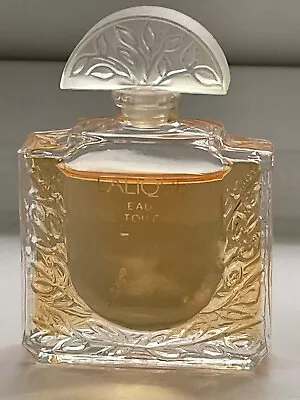 Vintage Lalique Miniature 4.5ml Eau De Toilette 〰️➰〰️ Beautiful Bottle • £12.95