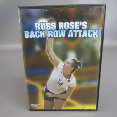 Russ Rose's Back Row Attach Volleyball DVD Educational Training Techniques • $9.34