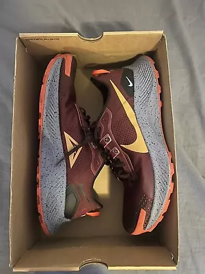 Size 11 - Nike Pegasus Trail 3 Dark Beetroot Pre Owned With Box No Lid • $45.99