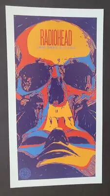 $39.99 • Buy Todd Slater  RadioHead   Poster Print Mounted Offset Lithograph 2015 Rep