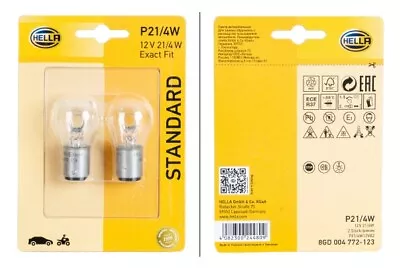 HELLA 8GD 004 772-123 Bulb Fog/taillight ForBMWCITROËNFIATFORDFORD AUSTR • $6.65