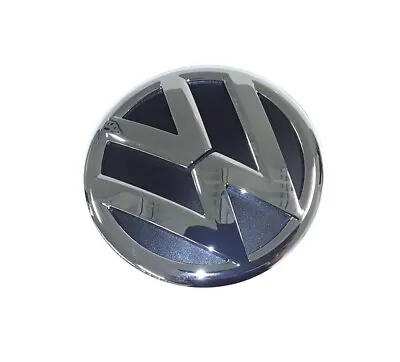 Genuine OEM Emblem  VW  Chrome/Black For Trunk Lid For Volkswagen Jetta Passat • $75.82