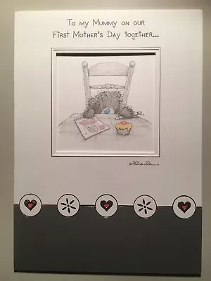 £0.99 • Buy Me To You Tatty Teddy  Mummy On First Mother’s Day” Card With Envelope ONLY 99p