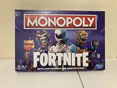 *NEW* MONOPOLY FORTNITE Edition Board Game By Hasbro - SEALED BOX! • $4.99