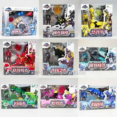 Miniforce Super Dino Power Trans Head Transformation Robot Collection Figure Toy • $39.49