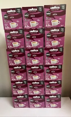 18 X 16 Lavazza A Modo Mio Lungo Dolce Coffee Capsules • £62.99