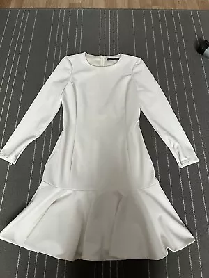 Polo Ralph Lauren Emiliana Ivory White Dress Size UK SMALL ( SIZE 6 ) • £25