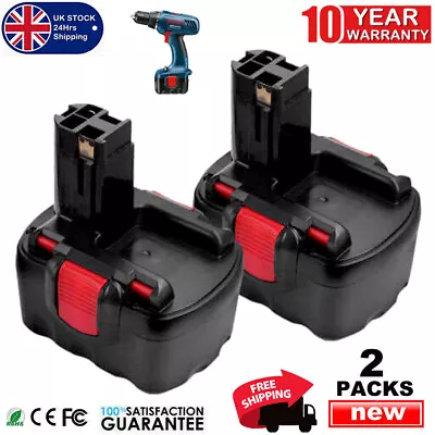£13.91 • Buy UK For Bosch 14.4V 4.8Ah Battery BAT038 BAT040 BAT140 2607335533 PSR1440 GDS GSR
