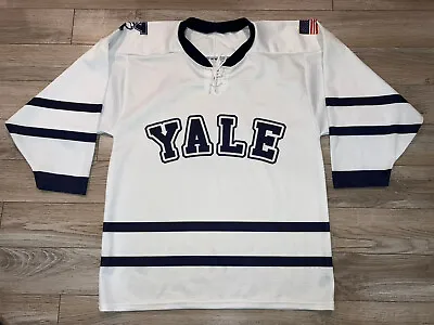 Yale Bulldogs NCAA Hockey Jersey Medium M Men’s  • $124.99