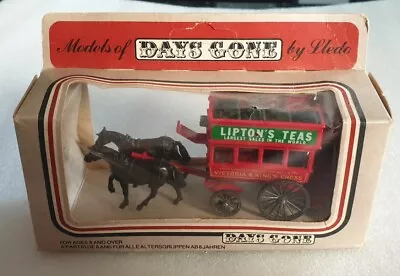 LLedo Days Gone Diecast Model Cart & Horse  LIPTONS TEA     Rare Model • $12.43