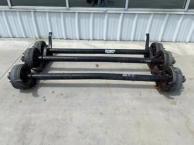 (3) 8000 8k Brake Axle Trailer 96/80 Cargo Dump Utility Dexter Ra • $5788