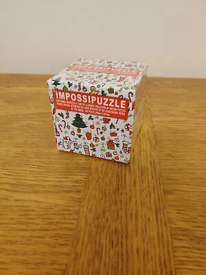 Impossipuzzle. Christmas Theme 100 Pieces Complete Made Once 100% Comp (E2) • £4.99
