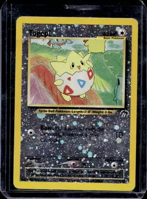 2001 Pokemon Game Southern Islands Promo Togepi Holo Card #4 • $2.25