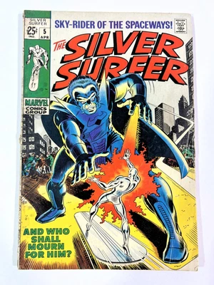$0.99 • Buy Silver Surfer # 5, 1969, Silver Age! The STRANGER! AL HARPER Complete Unrestored