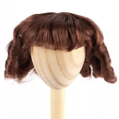 Chestnut Brown Monique Synthetic Mohair Julie 6 -7  Doll Wig • $10.49