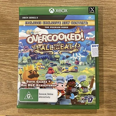 Overcooked! All You Can Eat Xbox Series X Game NEW  Open Case • $20.95