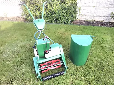 Qualcast Suffolk Punch 30 Petrol Cylinder Lawnmower Mower 12  Cut Self Propelled • £149