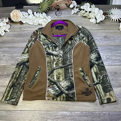 Mossy Oak Jacket Size Small Womens Camo Hunting Zip Breakup Infinity Sweatshirt • $19.99