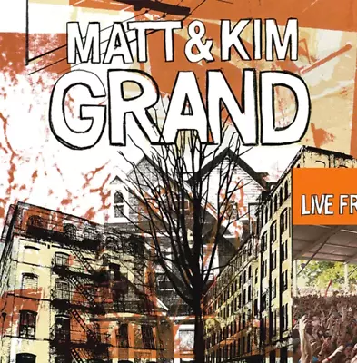 Matt And Kim - Grand [Yellow & Orange Vinyl] NEW Sealed Vinyl LP Album • $31.99