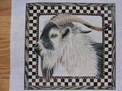 Billy Goat Needlepoint Canvas Liz Goodrick-Dillon Alice Peterson AP 397 • $92.99